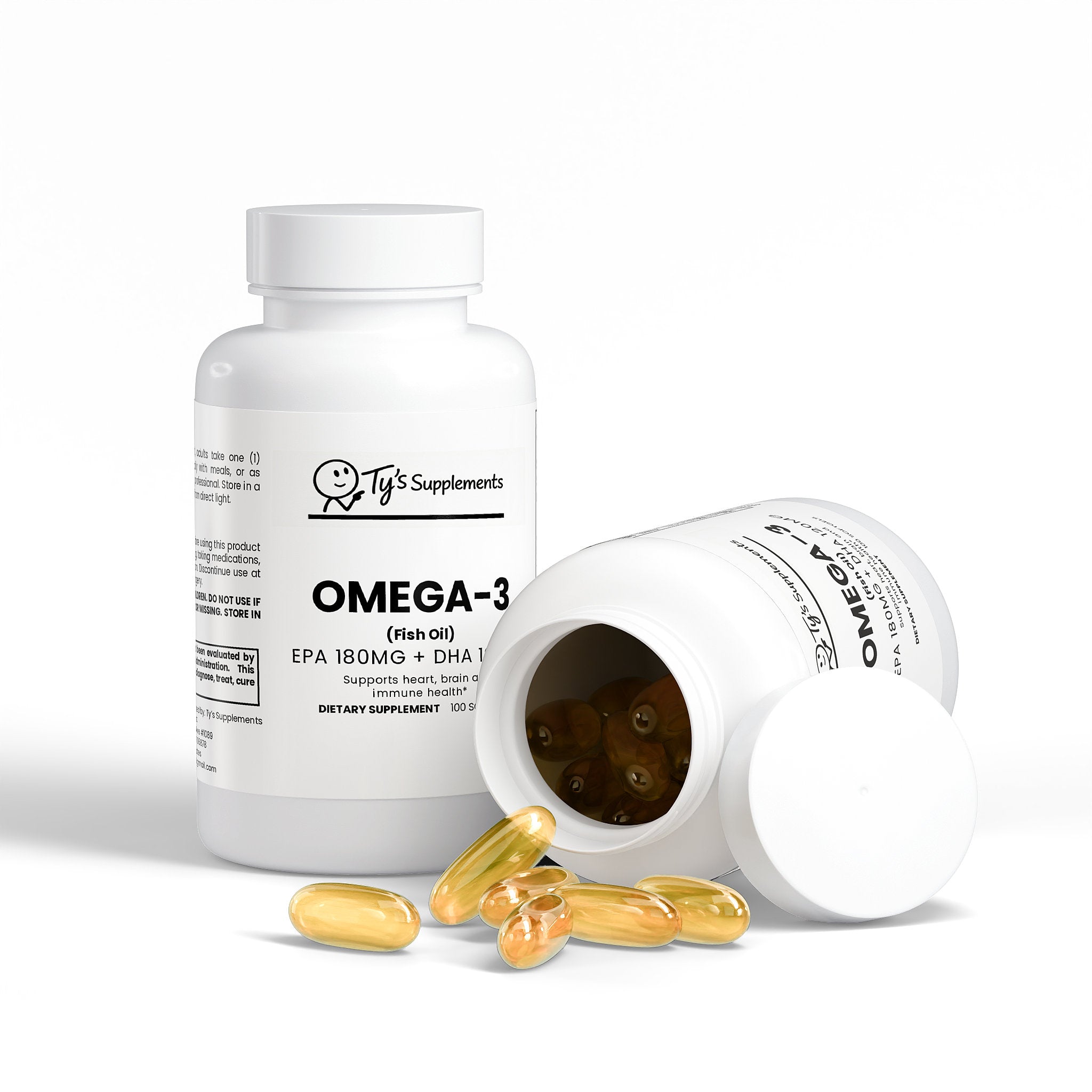 Omega-3 EPA 180mg + DHA 120mg
